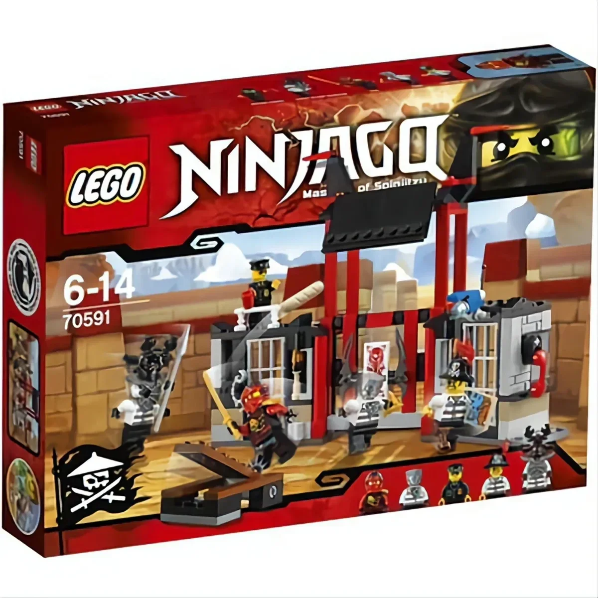 LEGO® Ninjago 70591 L'Évasion de la Prison de Kryptarium Jeu De Construction