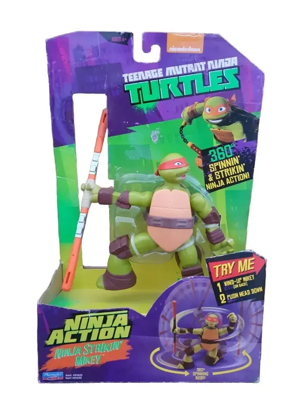 Tortues Ninja Strikin' Mikey 360° Jouet Enfant Teenage Mutant Turtle Ninja