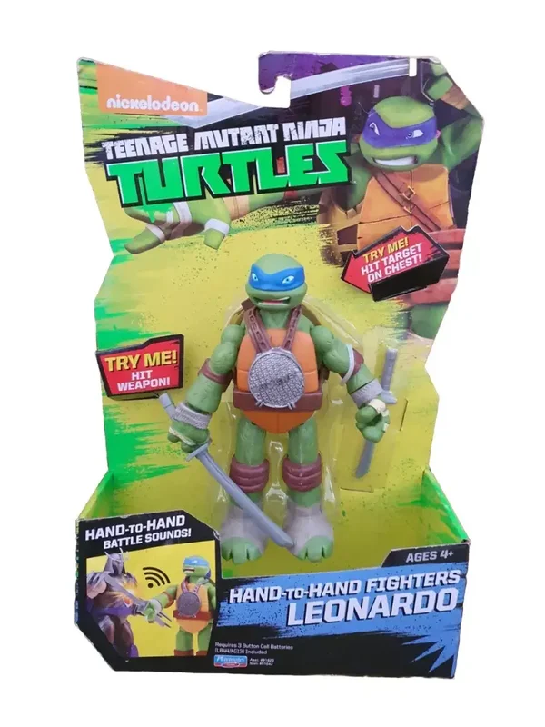 Tortue Ninja Action Fighters Leonardo Jouet Enfant Teenage Mutant Turtles