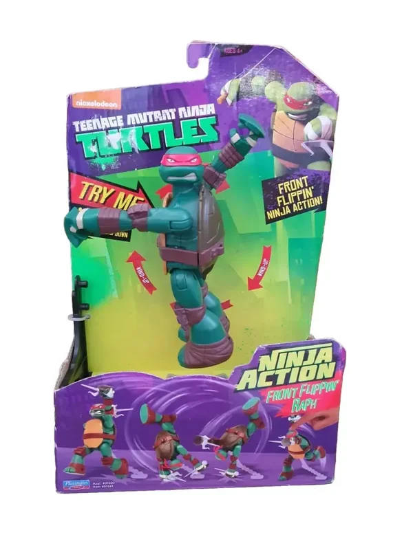 Tortues Ninja Action Front Flippin' Raph Jouet Enfant Teenage Mutant Turtle
