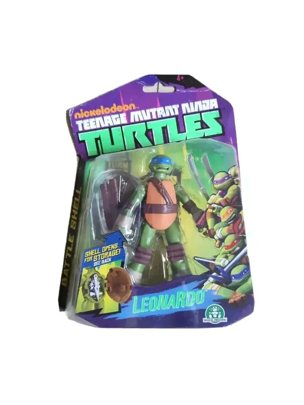 GIOCHI PREZIOSI Figurines tortues Ninja Leonardo 13 Cm. Jouet pour enfant