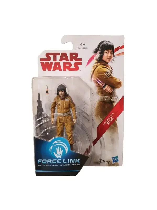 Star Wars Rose Résistance Force Link Activation Disney Figurine 11cm Jouet