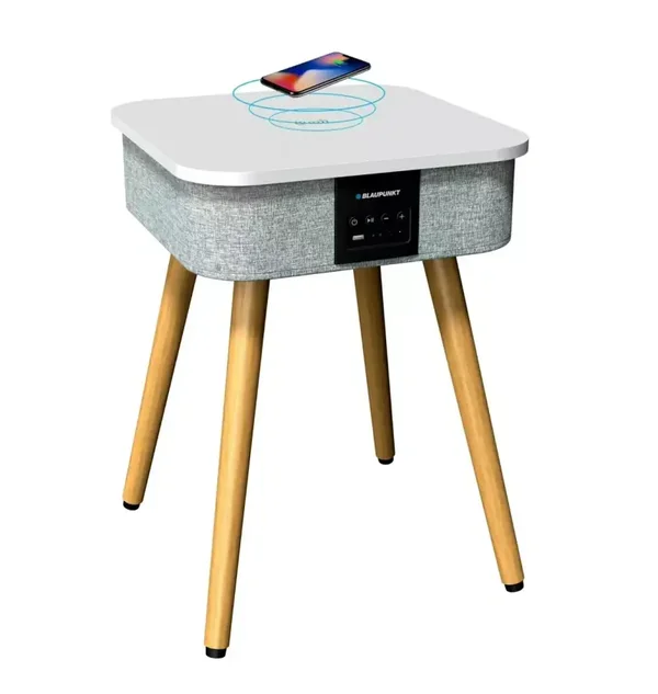 Table enceinte avec chargeur induction Pour Smartphone - Blaupunkt Design