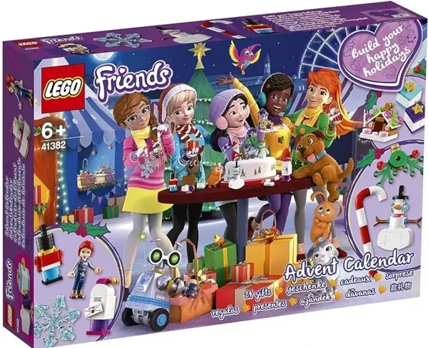 LEGO® Friends 41382 Le Calendrier de l’Avent Friends Jouets Mixte Noël