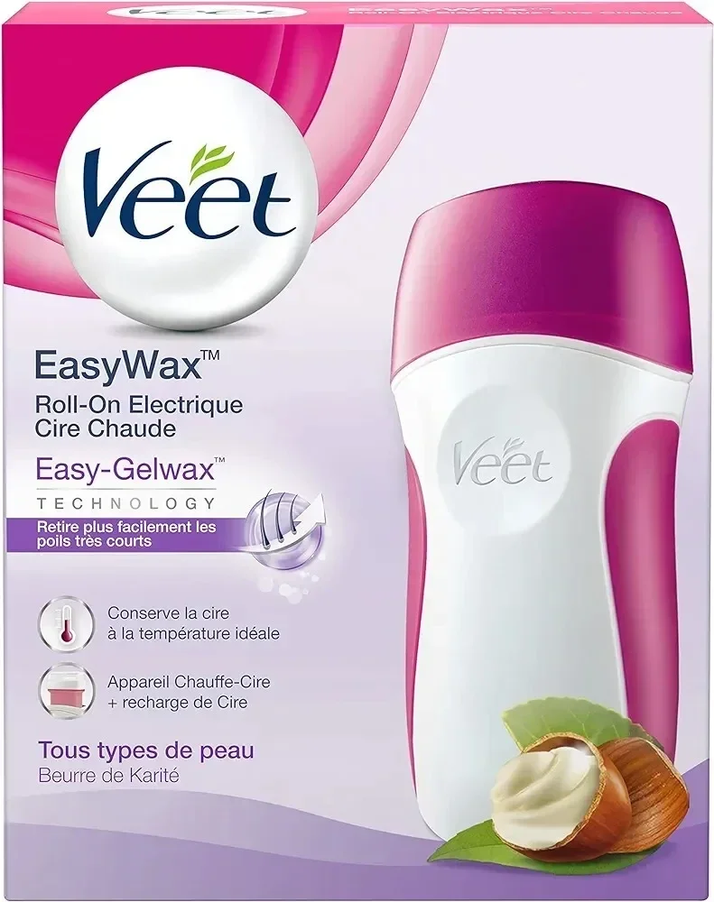 Le Roll-on Electrique Veet EasyWax  - Kit d'Epilation à la Cire SH