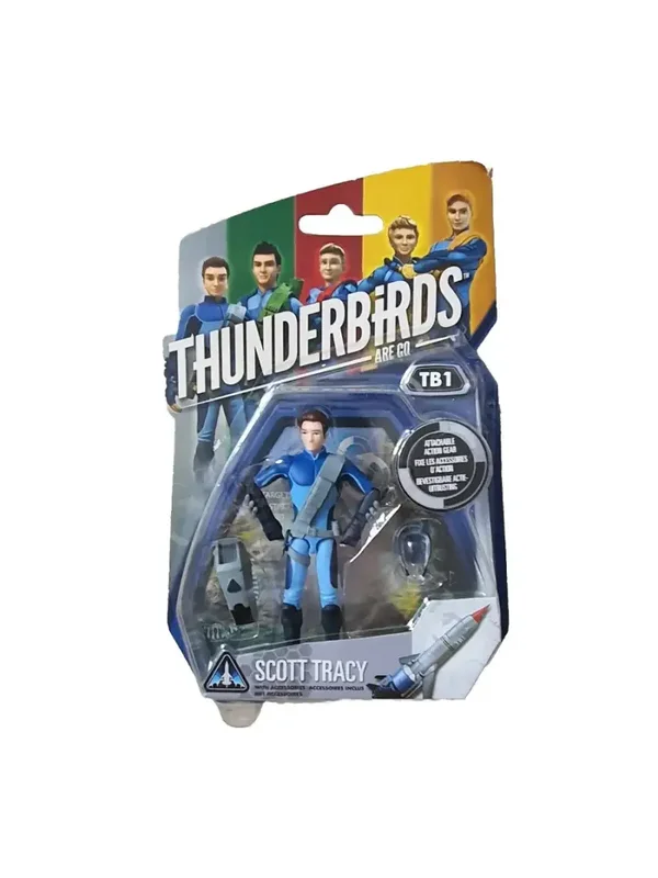 Thunderbirds Are Go Scott Tracy Figurine 11cm Jouet Enfant