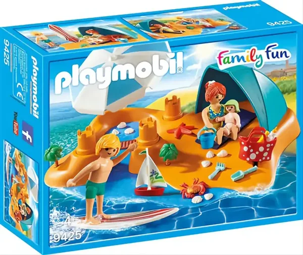 Playmobil Family Fun La Villa de vacances 9425 Famille de vacanciers
