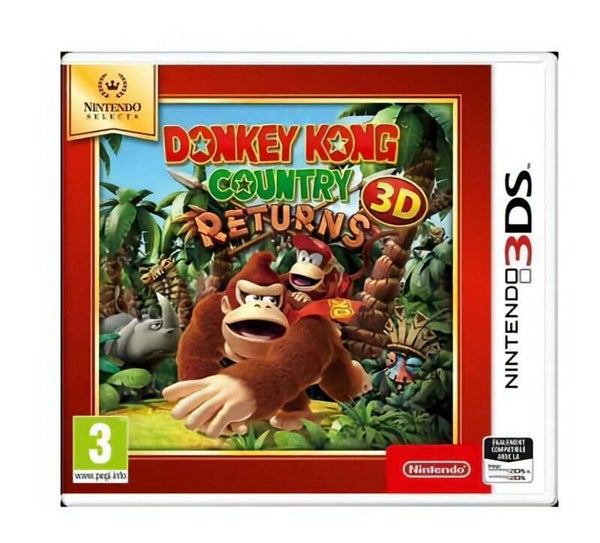 Donkey Kong Country Returns 3DS Jeu Nintendo - Jeu Nintendo 3DS - sous blister