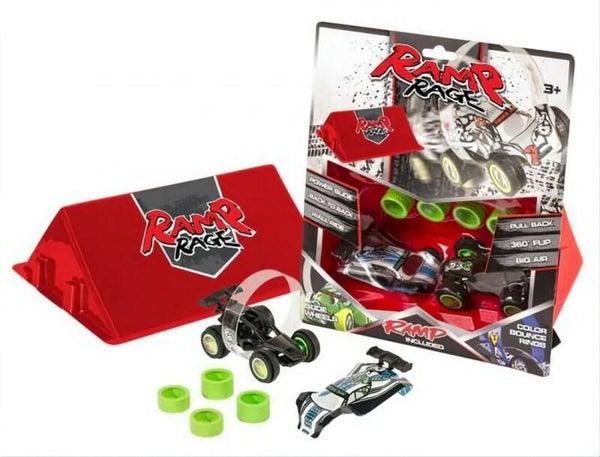 Ramp Rage - Pack Un Vehicule , coque de rechange, Ramp De Course et accessoires SH
