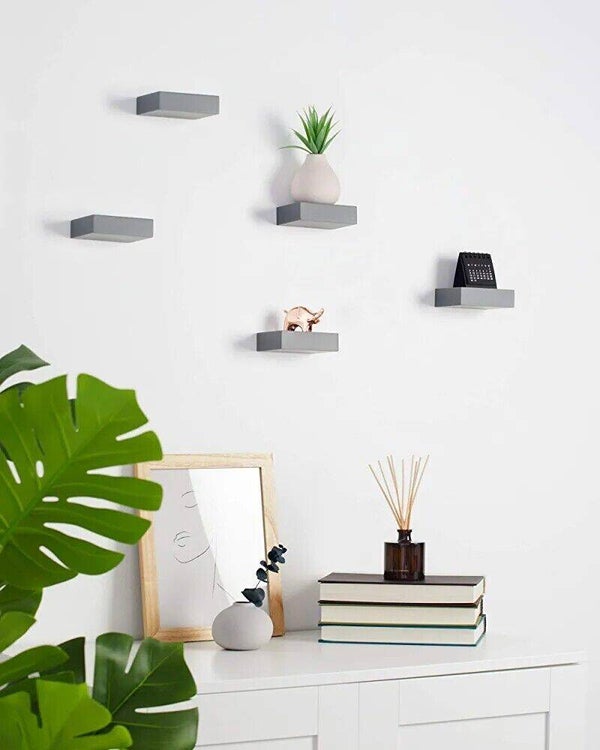 Umbra Showcase Lot 5 petites étagères flottantes – étagère murale flottante