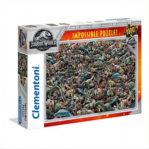 Clementoni Impossible Puzzle Jurassic World - 1000 Pièces