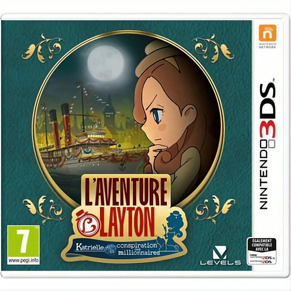 L'Aventure Layton : Katrielle et la conspiration des millionnaires Nintendo 3DS