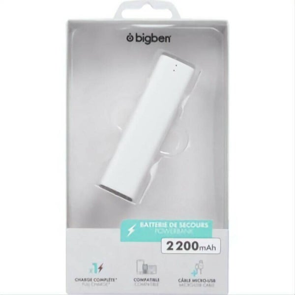 BigBen - powerbank / batterie de secours rechargeable pour smartphone + câble...