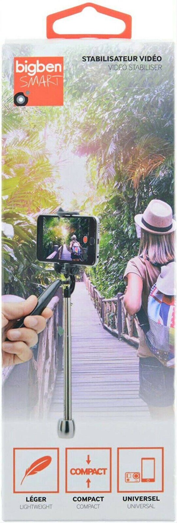 Stabilisateur vidéo de poche pour smartphone Bigben SMART universel - perche