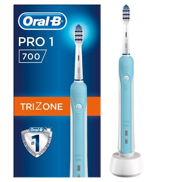 Oral-B PRO 1 700 Brosse À Dents Électrique Rechargeable, 1 Brossette