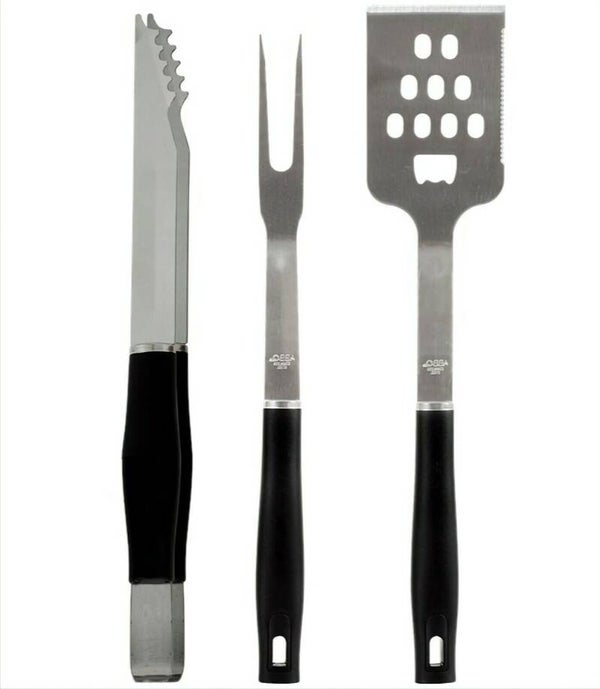 Lot de 3 accessoires Pour barbecue - Plancha