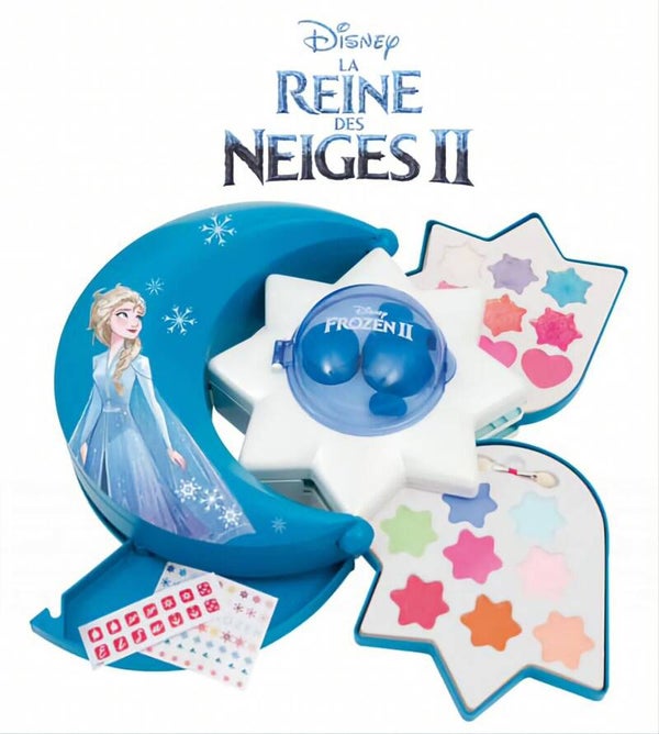 La Reine des Neiges 2, Coffret Cristal Sky, Coffret Make Up Disney Frozen 2  jouet Promo