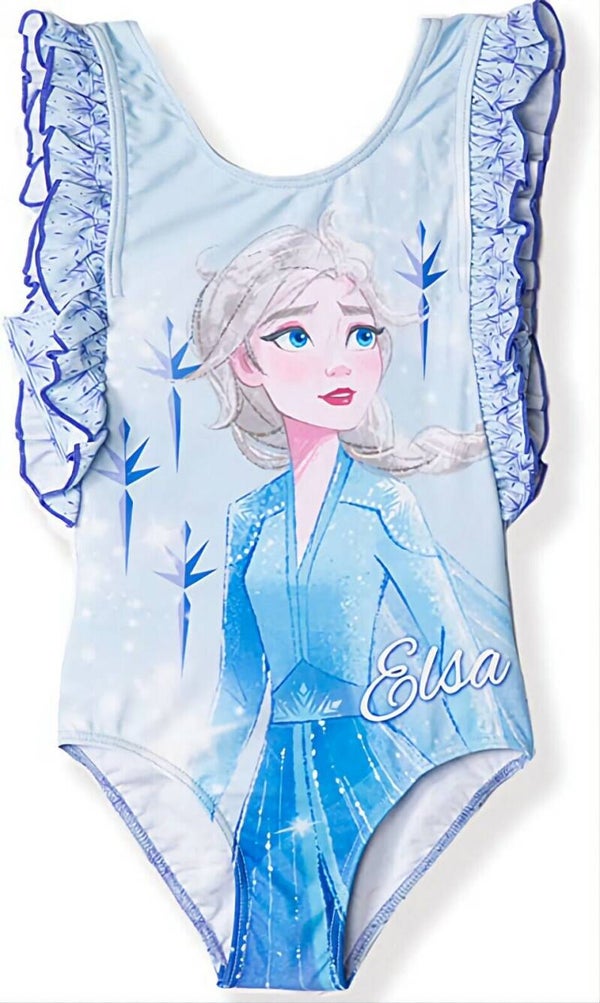 Disney Maillot de bain 1 pièce fille , La Reine des Neiges 2