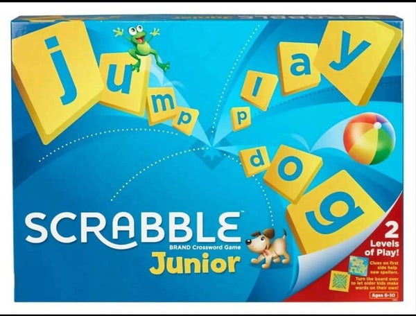 Mattel Games - Scrabble Junior - Jeu de Société - 6 ans et