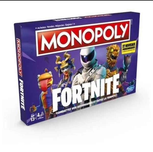 Monopoly Fortnite, Jeu de Societe, Jeu de PlateauHasbro gaming