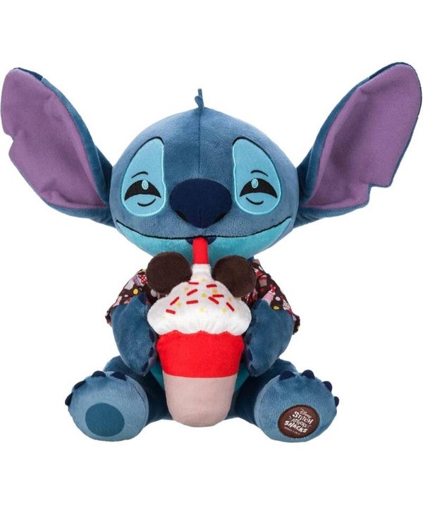 STITCH Peluche Disney officielle lilo et Stitch Attacks Snacks en édition limitée 34 cm