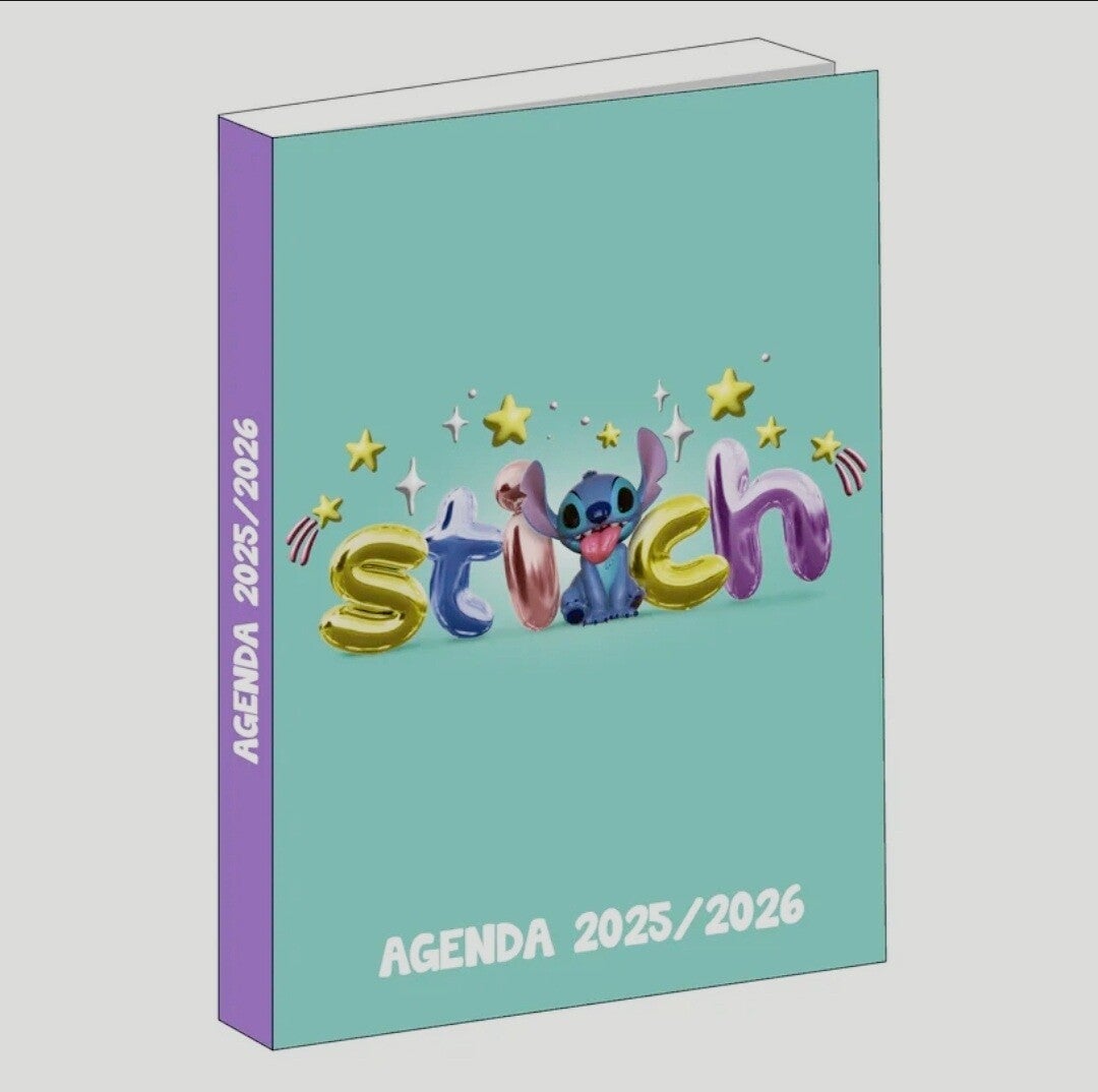 Agenda scolaire Stitch 2025-2026