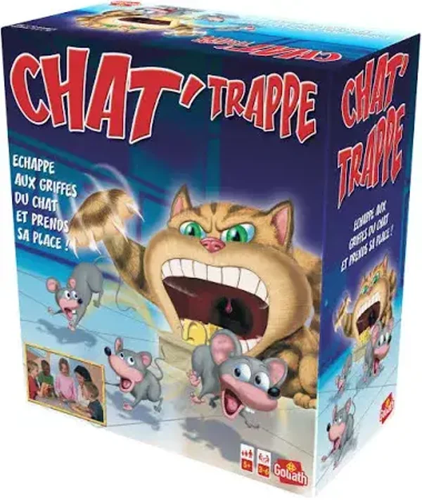 Goliath Chat'trappe jeu de société amusant pour enfant