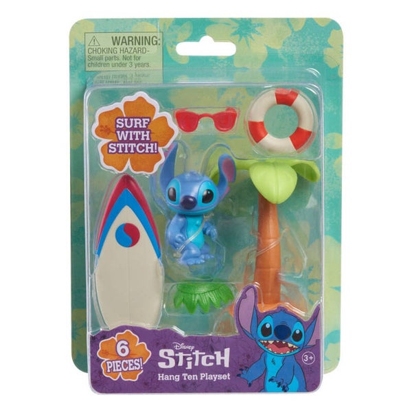 Figurine Coffret De Jeu Hang Ten Stitch - Disney Lilo & Stitch