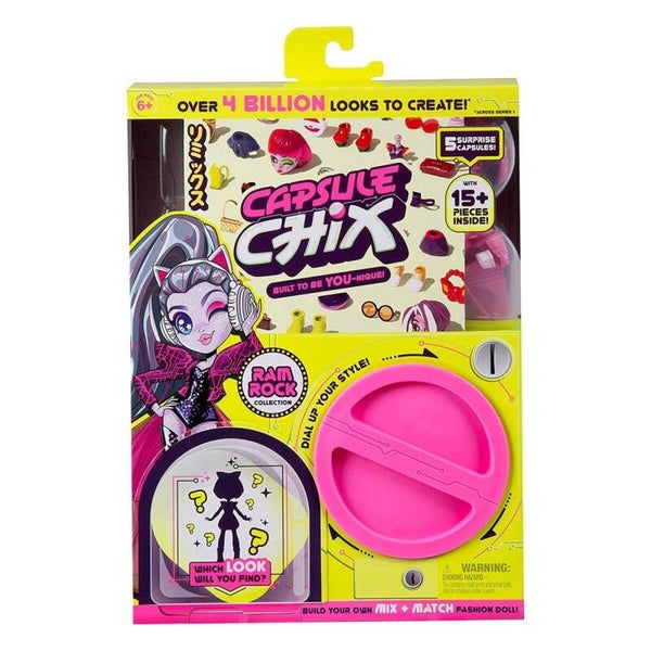 Poupée Capsule Chix Mini Poupee Surprise Aléatoire 5 capsules Surprises