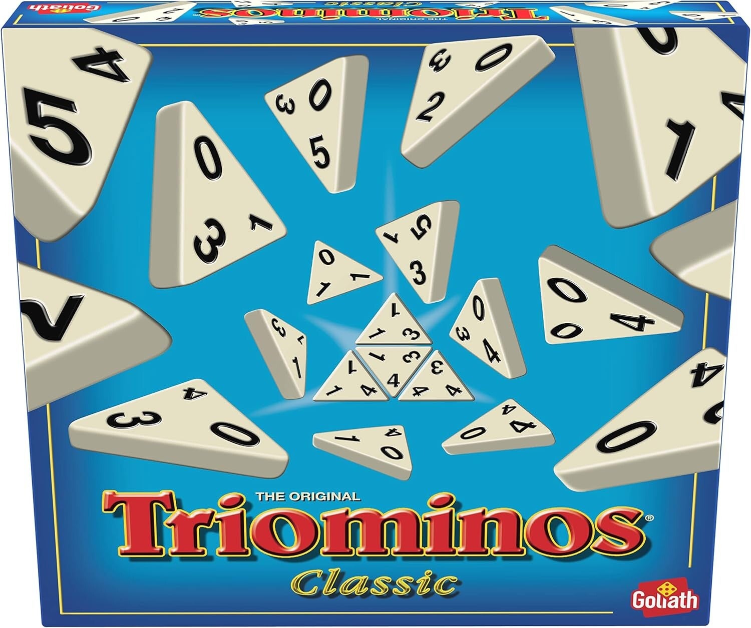 Triominos Classic - Jeu Stratégie et de Réflexion de Société Famille et Enfants dès 6 Ans - Jeu de Dominos-