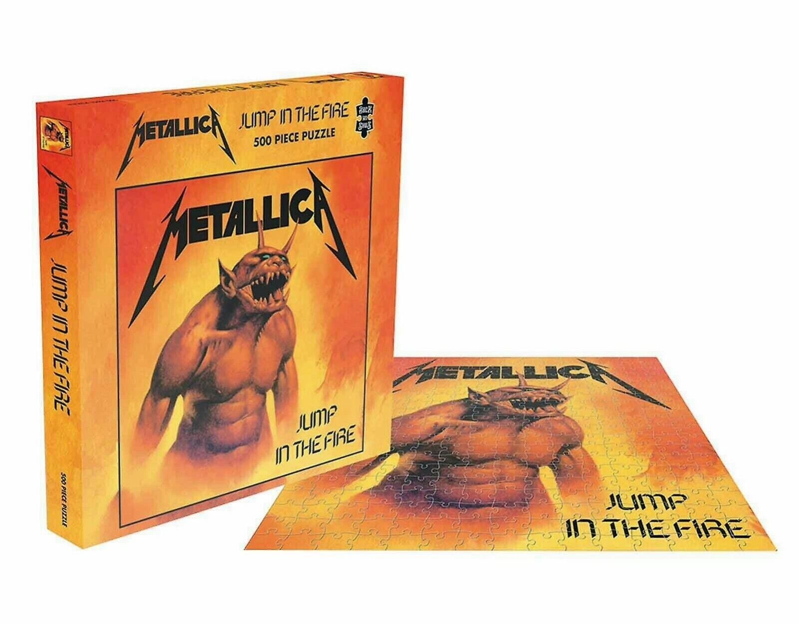 Metallica Jigsaw Puzzle 500 Pieces Jump In The Fire - Musique Rock