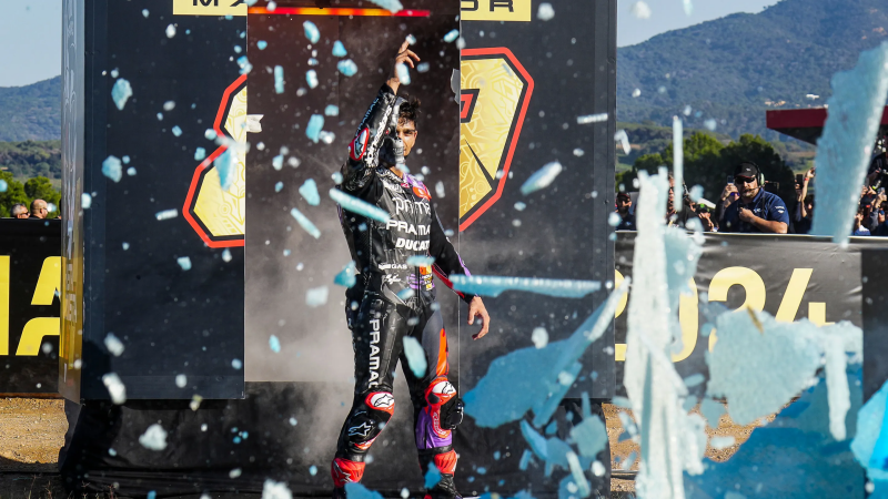 Jorge Martin wins the 2024 MotoGP World Championship in style