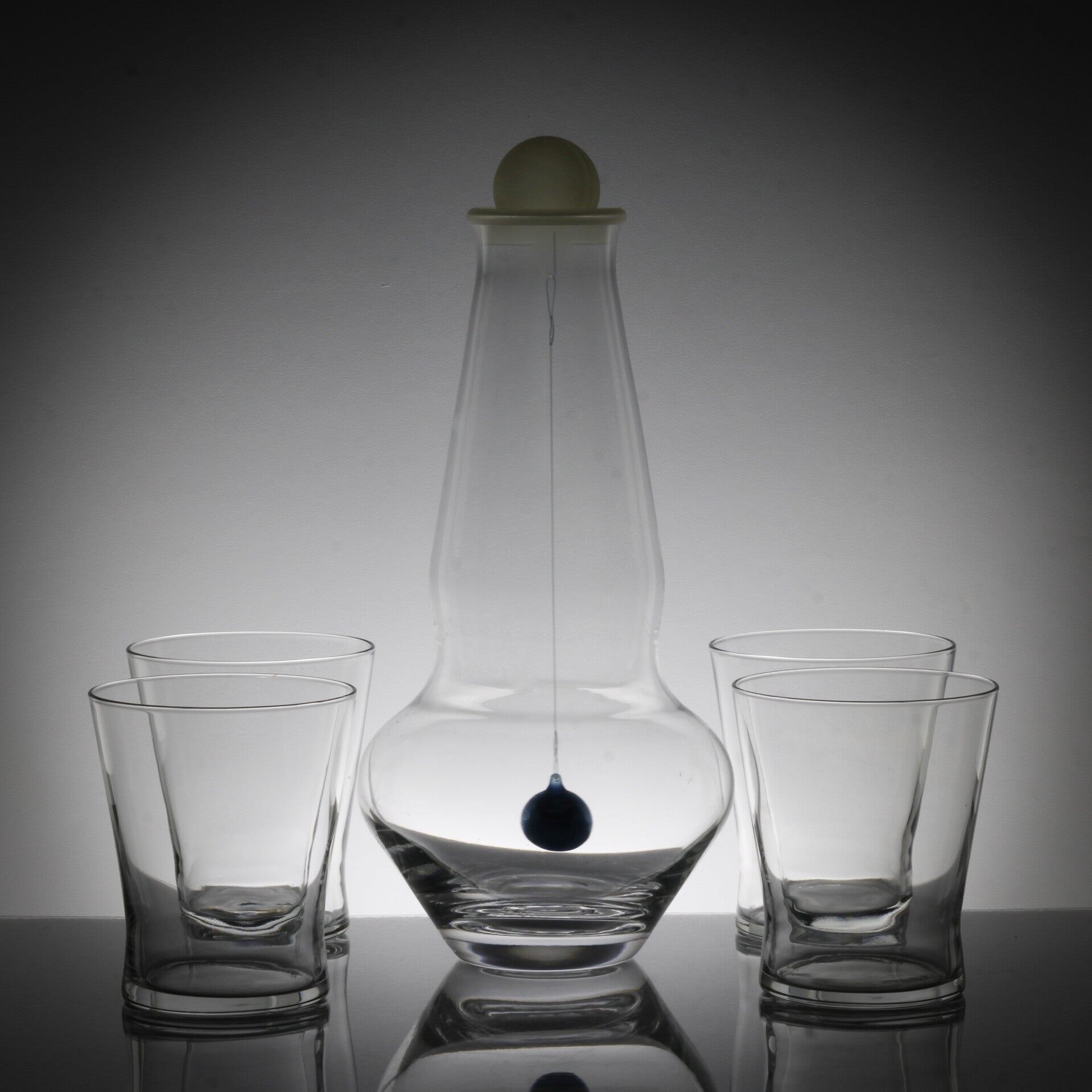 Zeldzame complete waterset Aqua Vitae van Menu Denmark