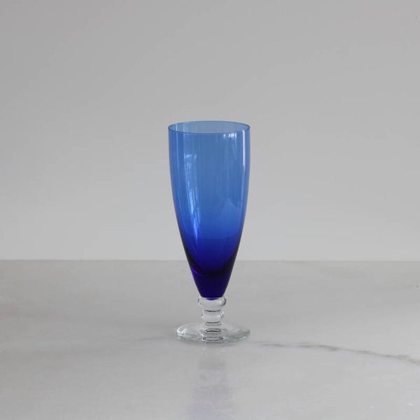 Biertulp K7 uit de serie "Carnaval", Kristalunie, koningsblauw