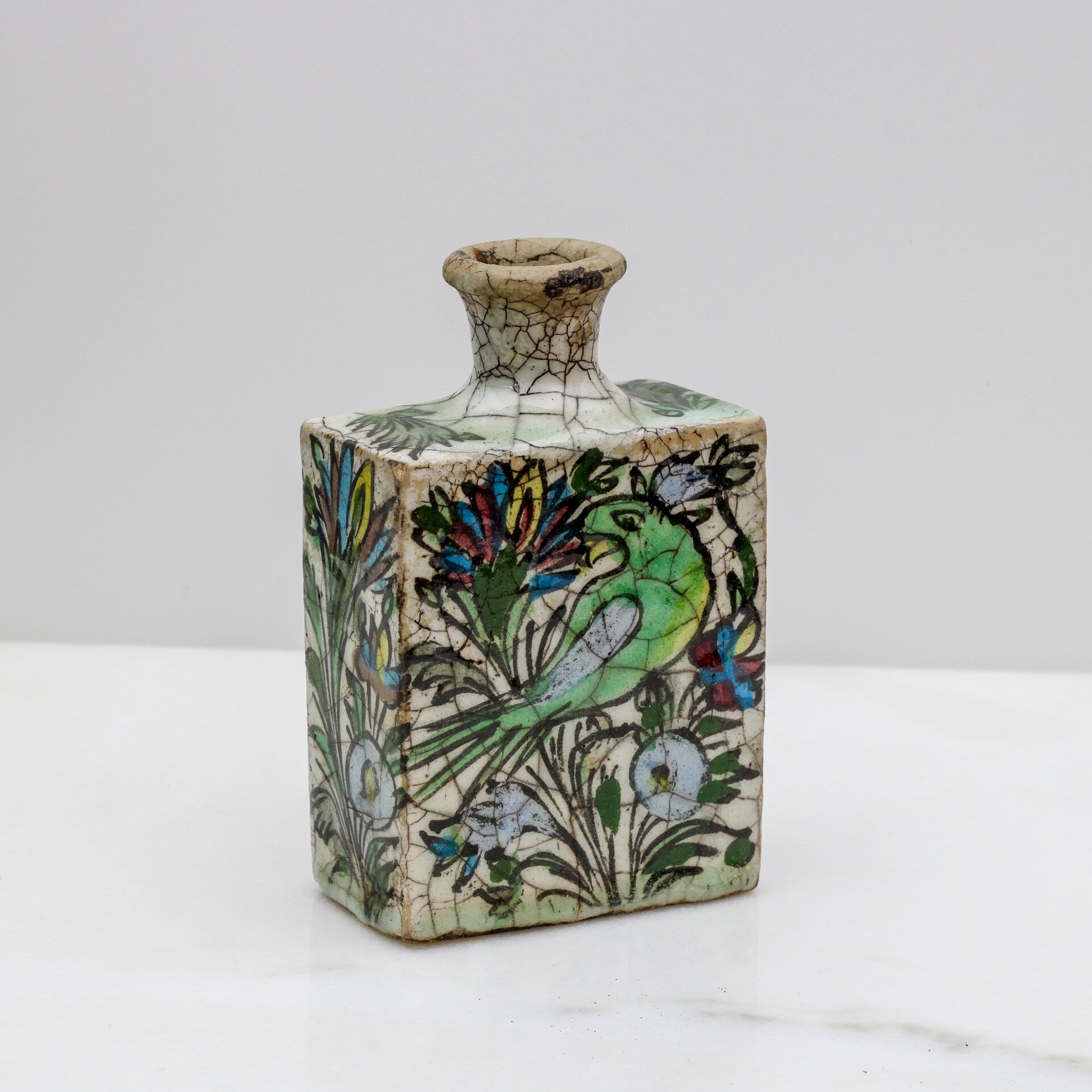 Iznik Turks aardewerk/Kadjaren kadjar vaas