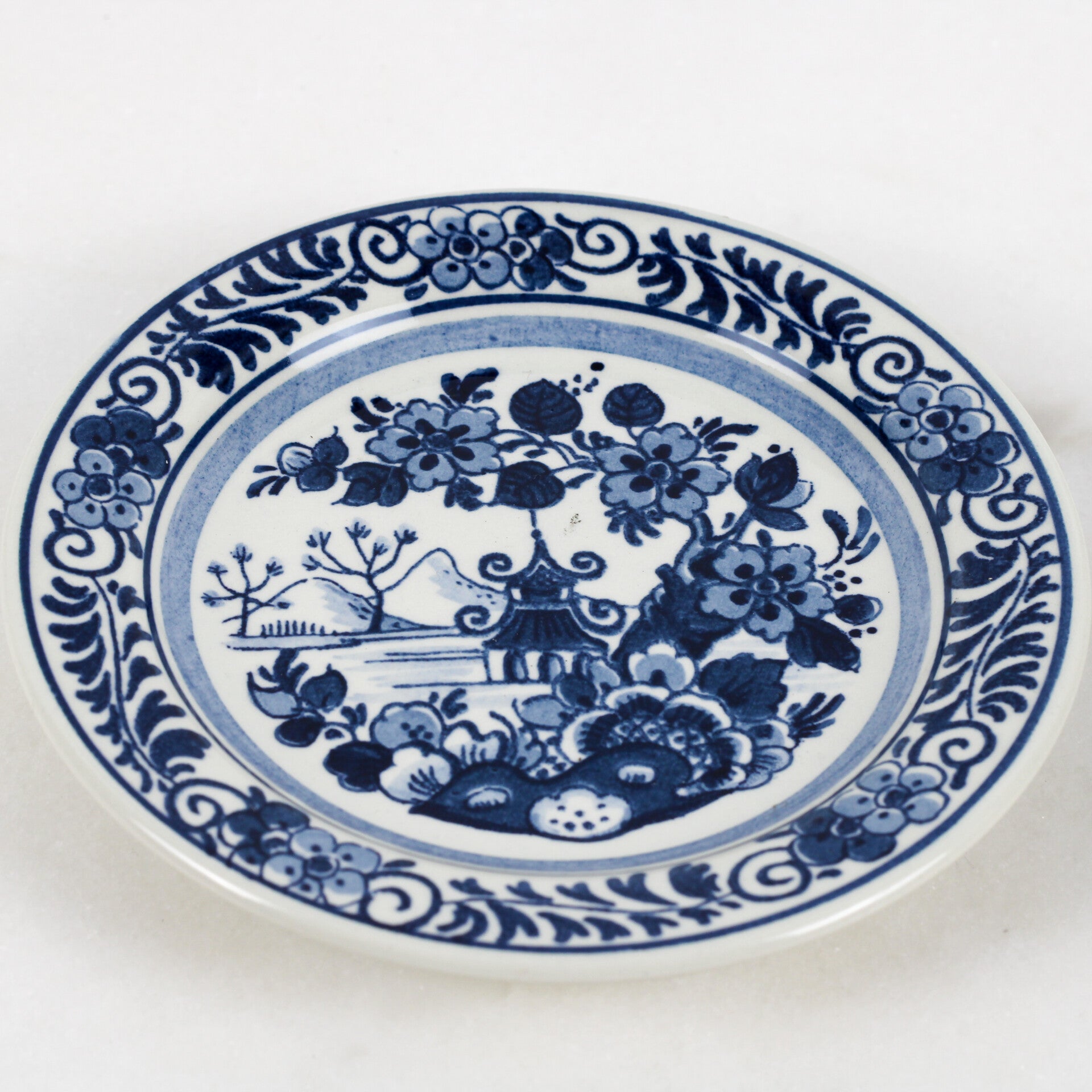 Royal Goedewaagen Delfts Blauw wandbordje