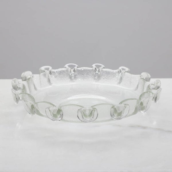 Humppila Glass Finland 'Splash' design (fruit)schaal