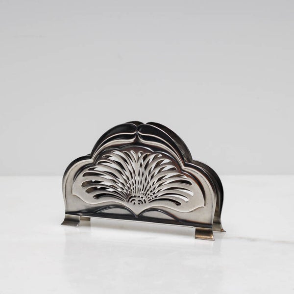 Gero verzilverde servethouder "AVRO"