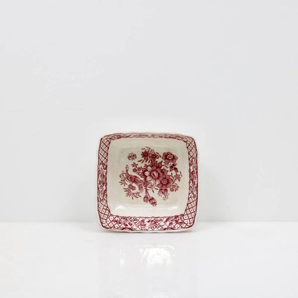 Mason's klein vierkant (bonbon)schaaltje uit de serie "Pink Stratford"