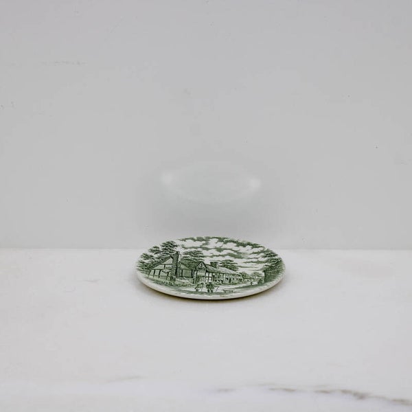 English Ironstone Tableware petit fourbordje uit de serie "Old Inns"