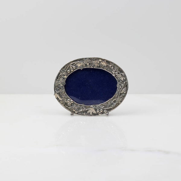 Prachtig Art Nouveau Stijl Miniatuur Fotolijstje – Silver Scenes (MASJ '87)