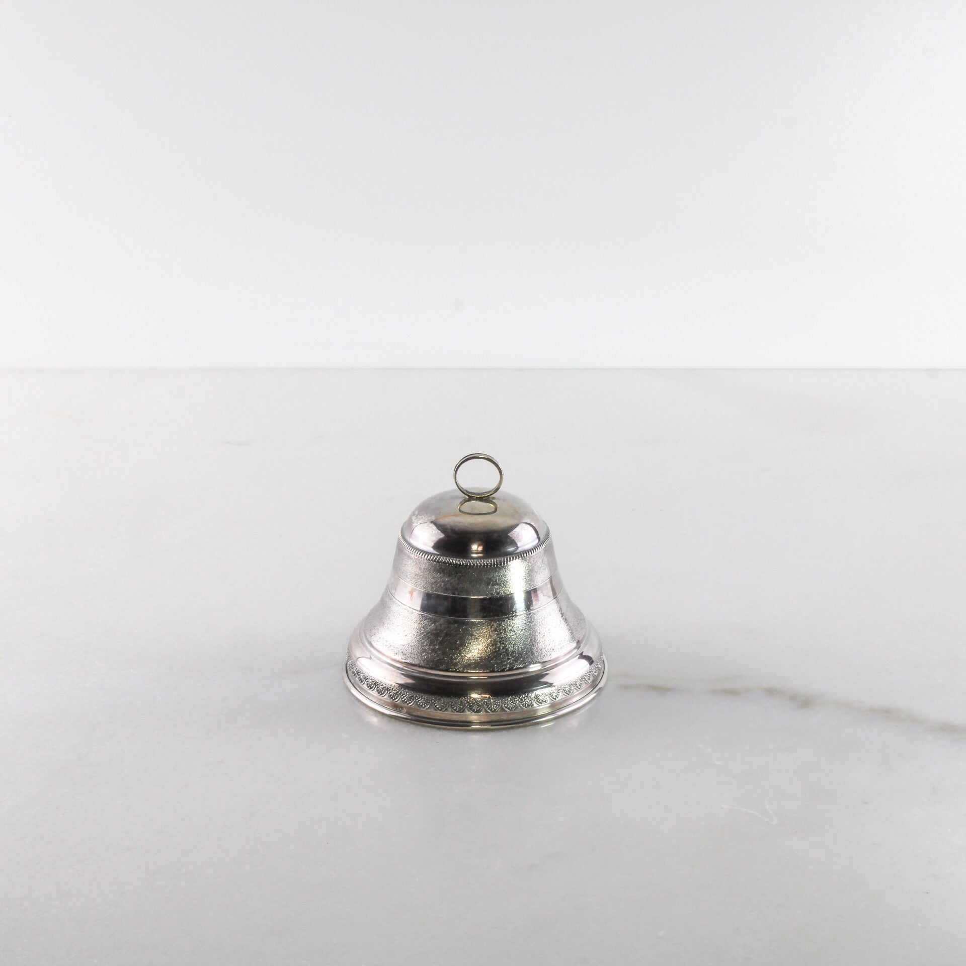 Exclusieve Italiaanse Zilveren Muzikale Tafelbel – Atelier Enrico Goretta (ca. 1955)