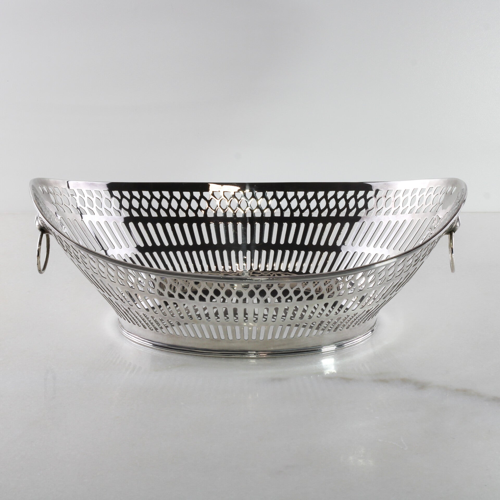 Schitterende Zilveren Broodmand – Klassiek Nederlands Schuitmodel (835 Zilver)