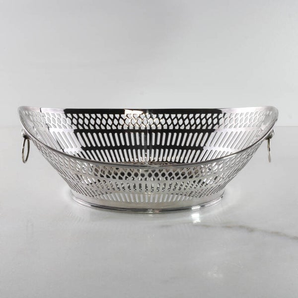 Schitterende Zilveren Broodmand – Klassiek Nederlands Schuitmodel (835 Zilver)