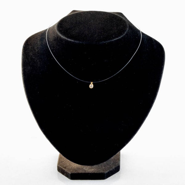 L'Illusion Pure: Authentieke Solitaire Diamant in 18k Goud (1983)