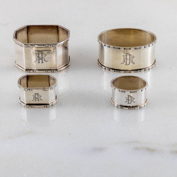 Exclusieve Art Deco Tafelset: Handgegraveerd Duits Zilver – Wolf & Knell (ca. 1920)