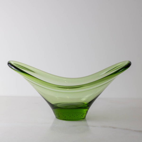 Mid-Century Modern Designicoon: De 'Wing Bowl' door Denji Takeuchi voor Sasaki Crystal (1963)