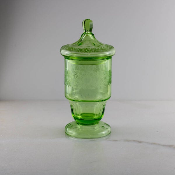Art Deco Luminescentie: De 'Princess' Candy Jar (ca. 1931)