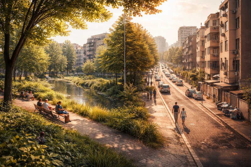 Ongelijkheid in de stad wordt zichtbaarder als verschil in toegang tot koelte, rust en kwaliteit van de openbare ruimte
