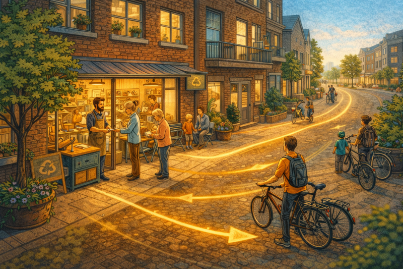 Werk als goede buur: hoe bedrijven bijdragen aan levendigheid, nabijheid en sociale waarde in de stad